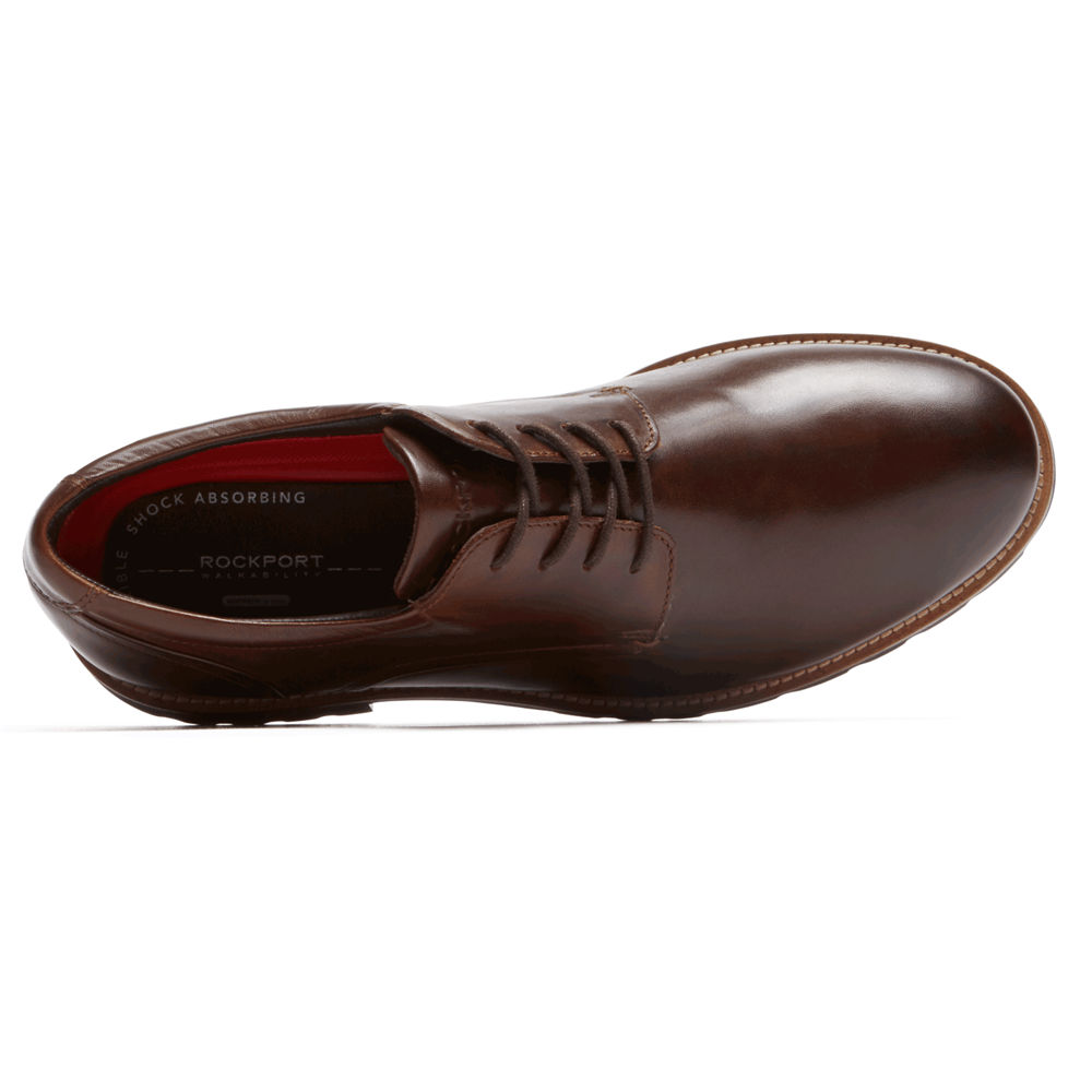 Oxfords Rockport Hombre Mexico - Sharp & Ready Colben Marrom - KGBVM5108